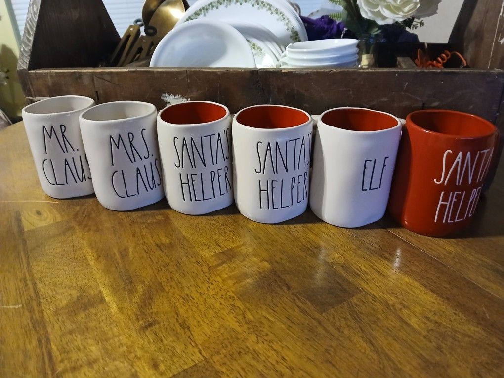 Christmas Rea Dunn Mugs