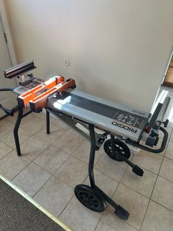Ridgid Miter Saw Stand Job Site