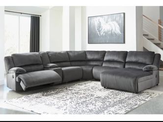 Clonmel 6-Piece Reclining Sectional- Ashley Furniture