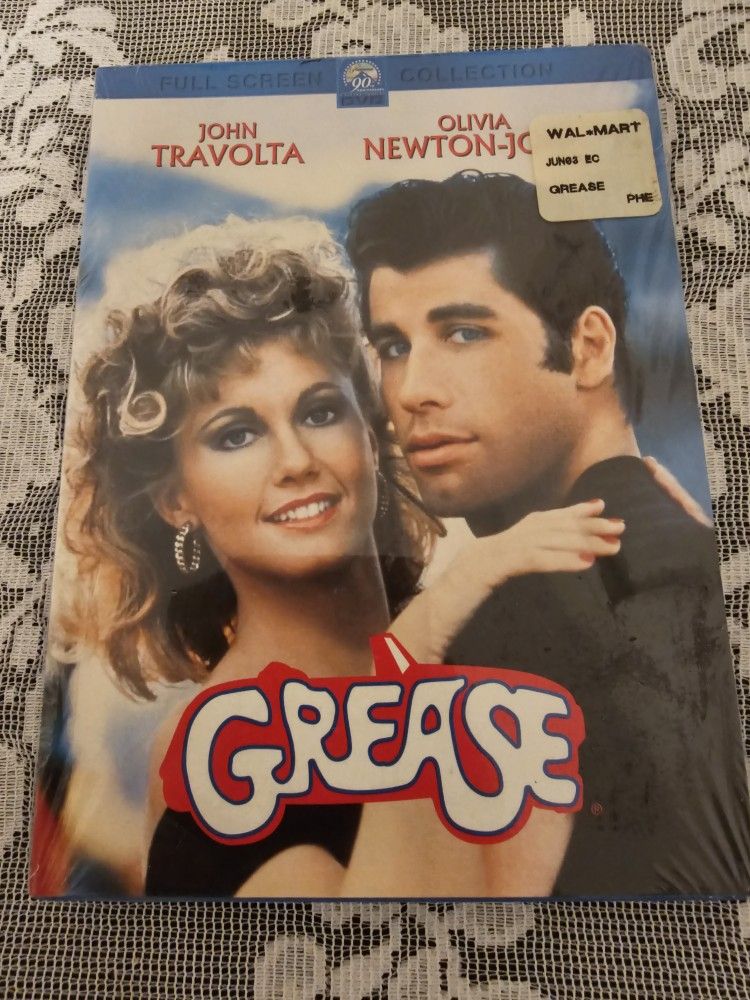 $10.00 - NEW "GREASE" DVD MOVIE, WIDE SCREEN!