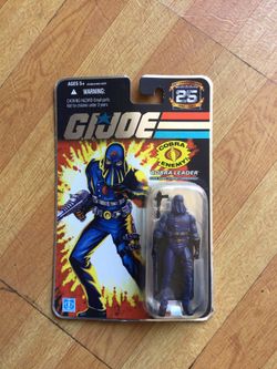 GI JOE Cobra Leader Action Figure ( original packaging )