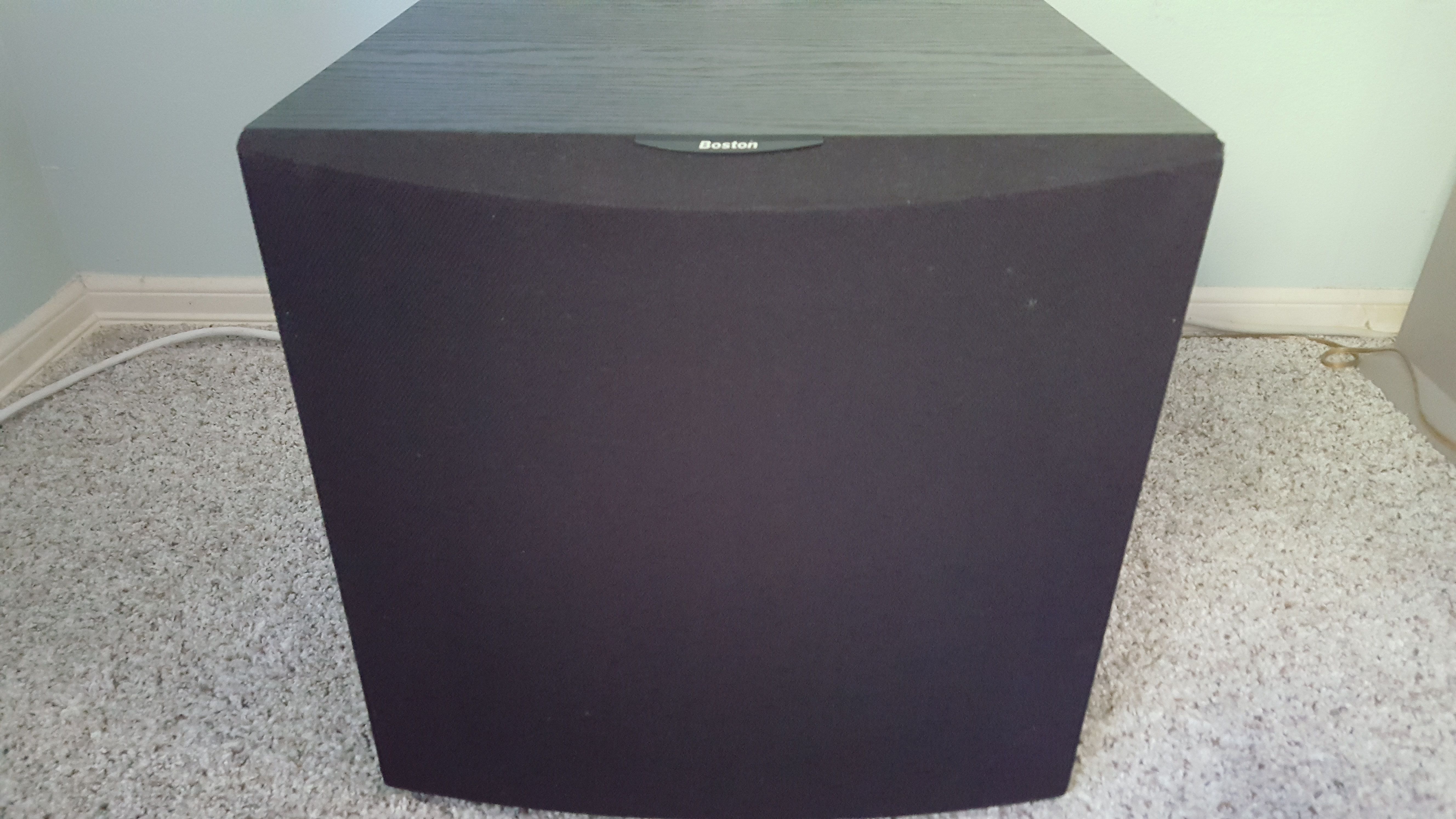 BOSTON ACOUSTICS MICRO90PV POWERED SUBWOOFER - NEW