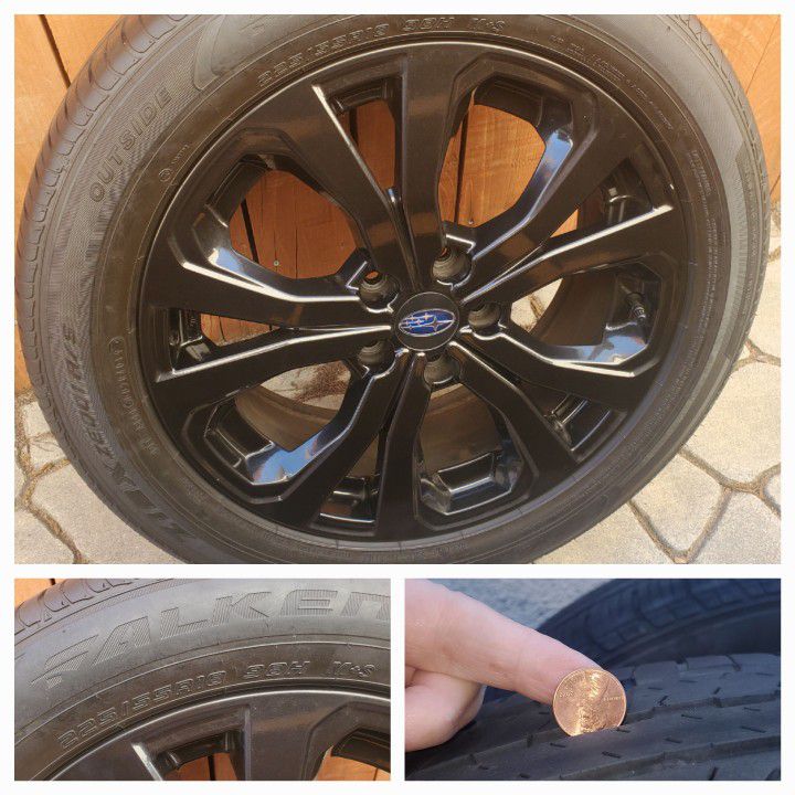 2020 Subaru wheels and tires