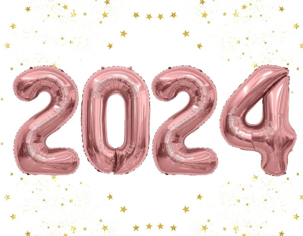 Zesion 40 In. Rose Gold 2024 Numbers