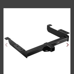 Class 3 Trailer Hitch For Chevrolet Express And GMC Savana, 2-Inch Hitch Receiver, Black Trailer Hitch Kit, Anti-Rust Gloss Black Powder Coat Tow Hitc