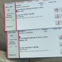 Boletos Para Este Viernes