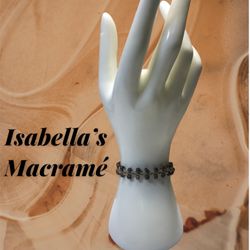 Adjustable Macrame Bracelet 