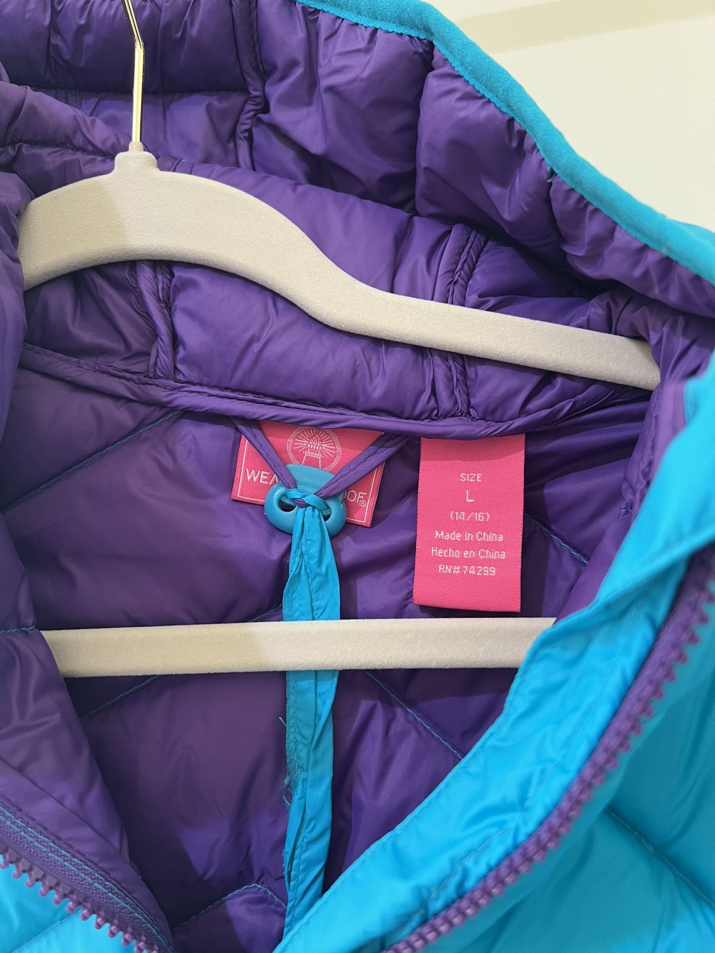 Girl Light Weight Down Jacket 