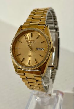 Vintage Seiko 6(contact info removed) Gold Tone Quartz Watch – “A View To A Kill” James Bond