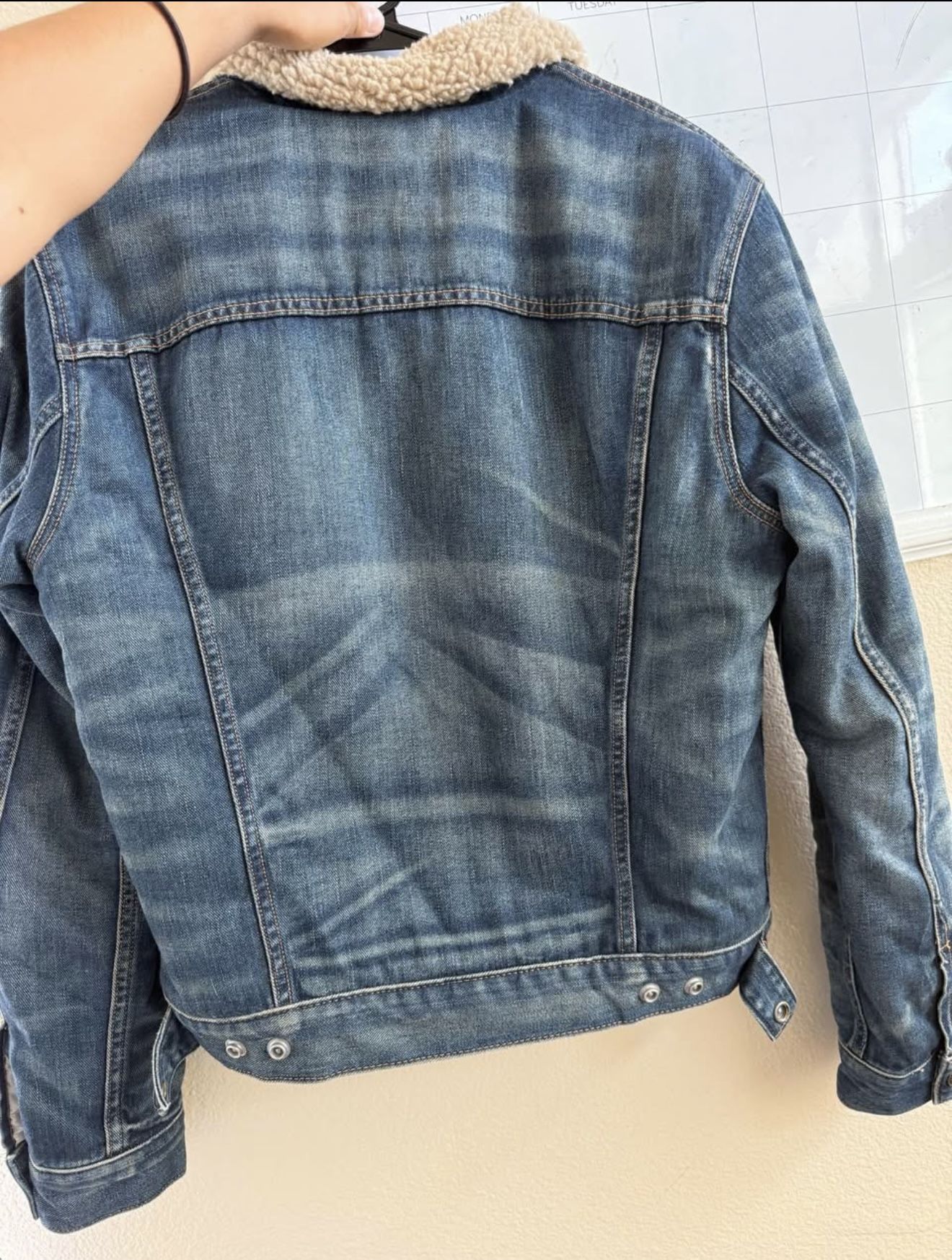 Ralph Lauren Fleece Jean Jacket 