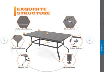Patio table