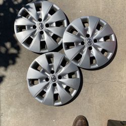 3 Toyota Wheel Covers