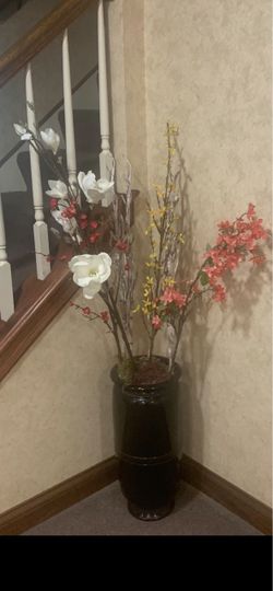 Flowers with vase