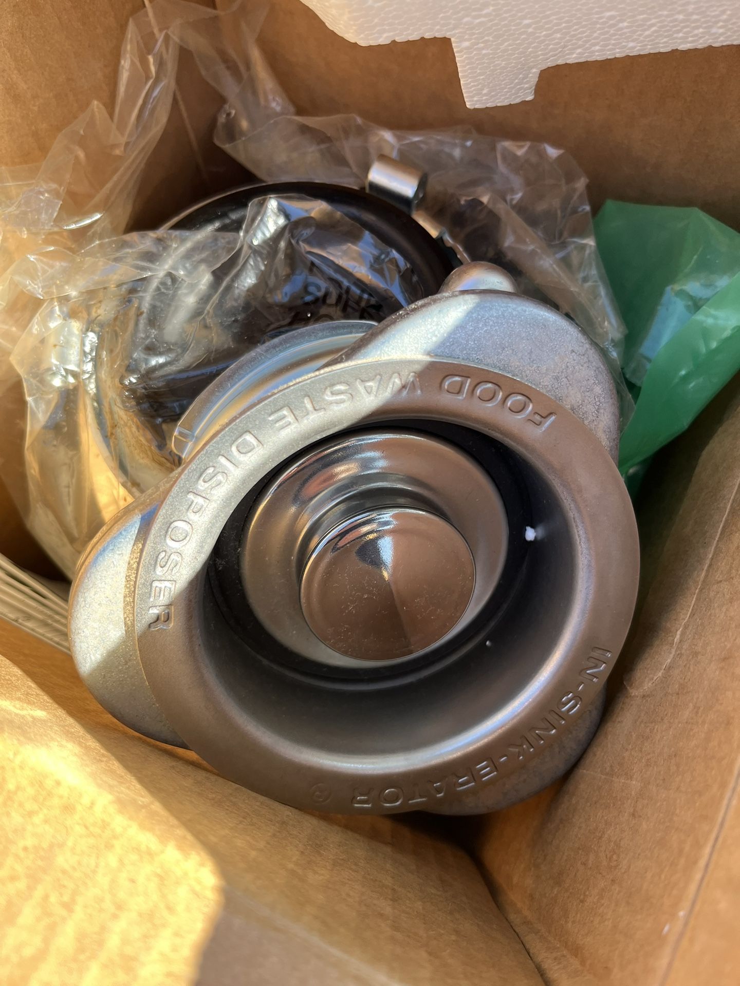 InSinkErator 444; 3/4 Horsepower Garbage Disposer Never Used In