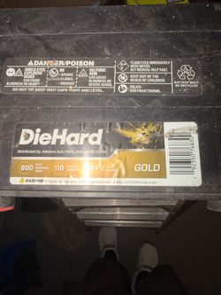 Diehard gold battery