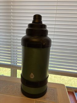 TAL 3 Liter Stainless Steel Zeus Water Bottle, Green