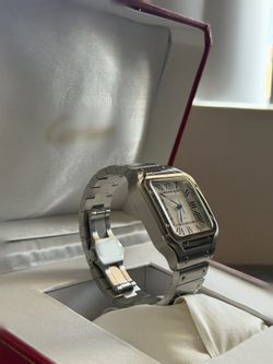 Men Silver Luxury Watch