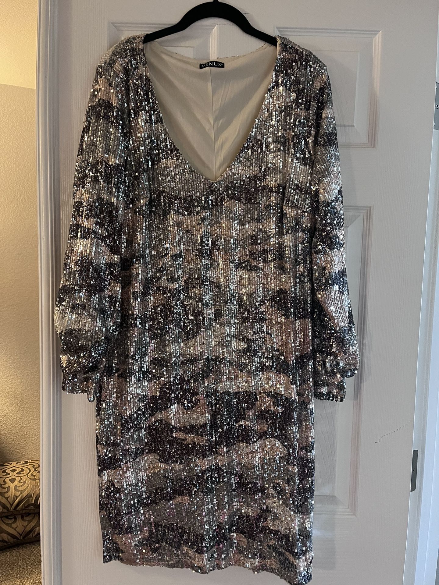 NWT Sequin Dress By Venus