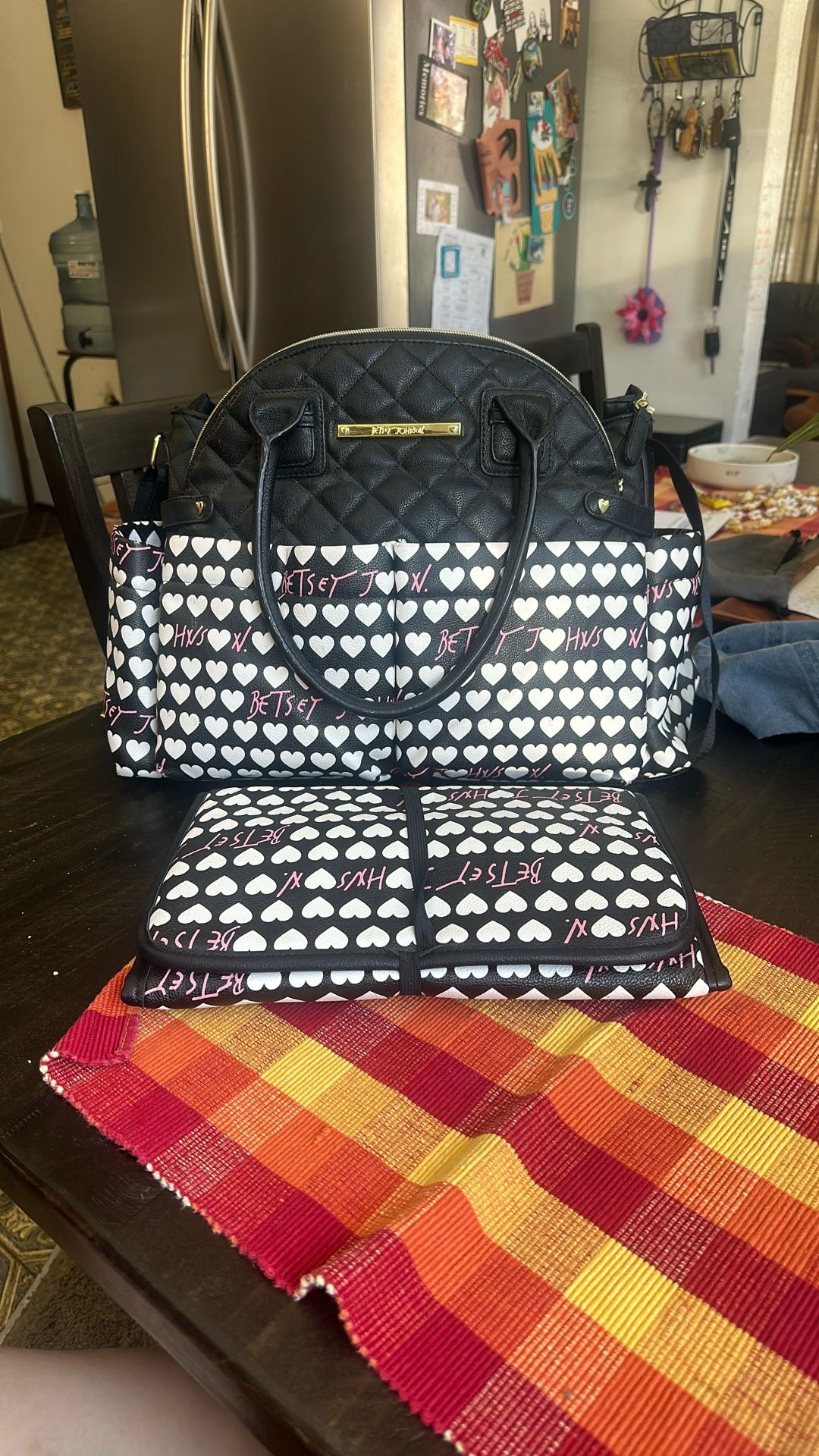 Betsey Johnson Diaper Bag