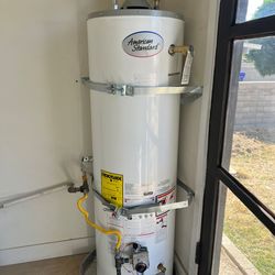 AMERICAN STANDARD 40 GALLON WATER HEATER FREE INSTALL & HOSES