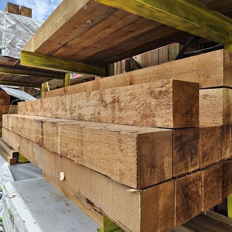 Authentic Western Red Cedar Post! 6x6x16 Beam/Post!