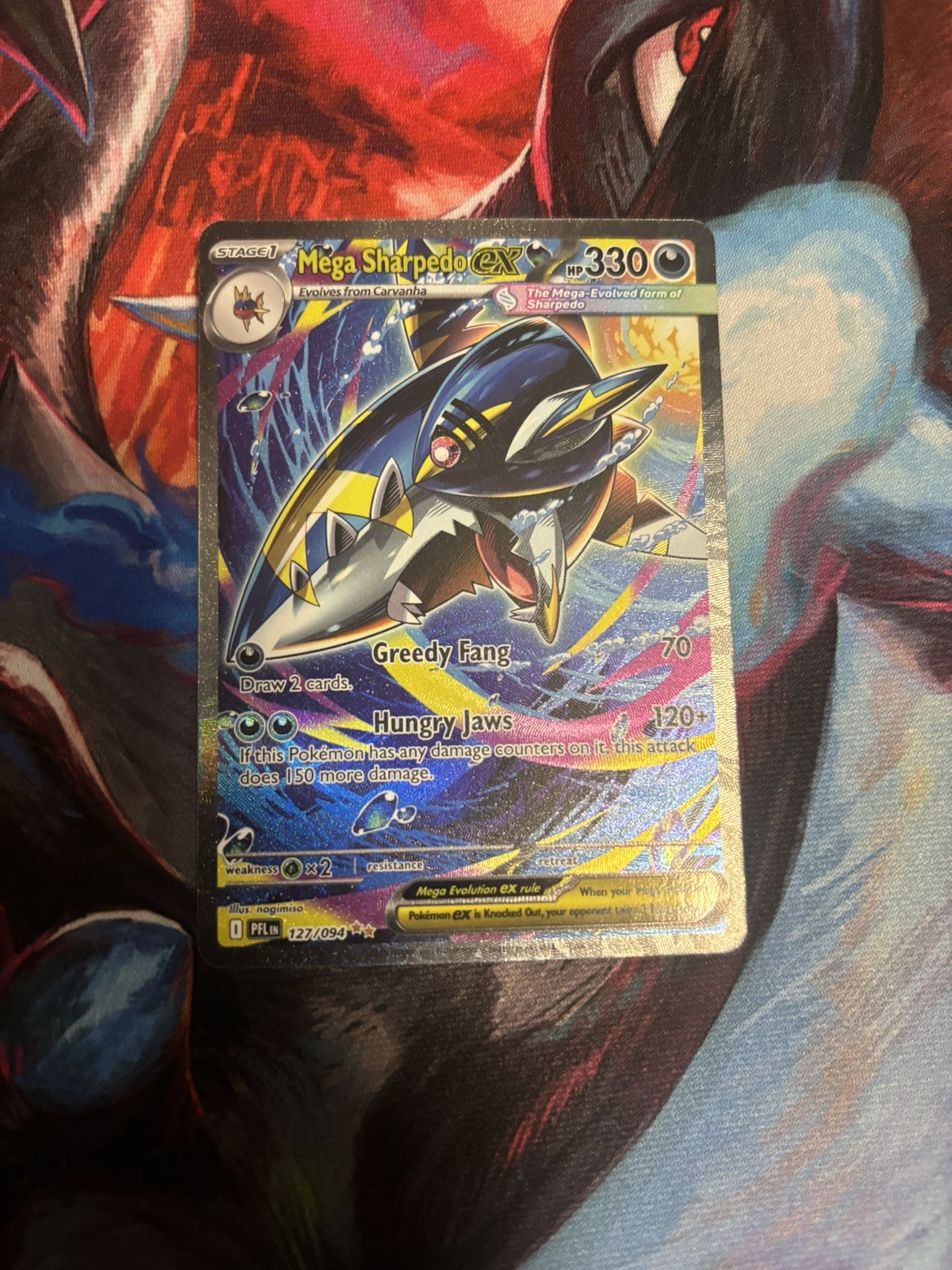 Mega Sharpedo ex - Phantasmal Flames