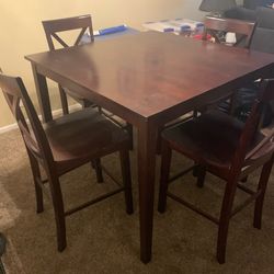 Bar Height Dining Table