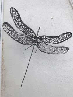 15”x18” steel Dragonfly