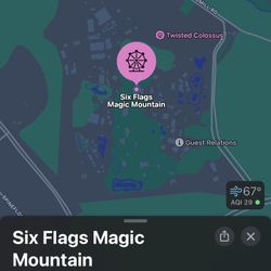 2 Six Flags tickets 