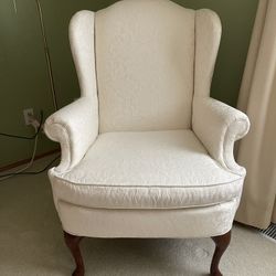 White accent Chair 
