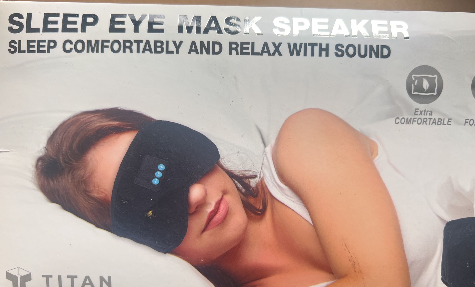 Sleep Mask With Built In Speaker