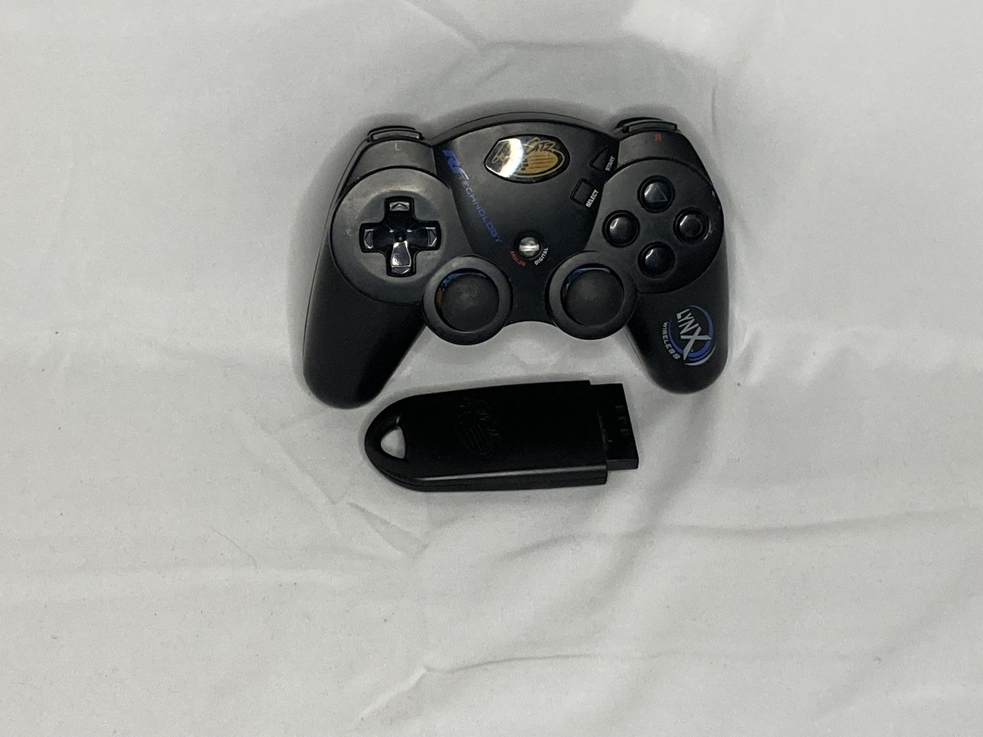 PS2 Wireless Mad Catz Black Controller