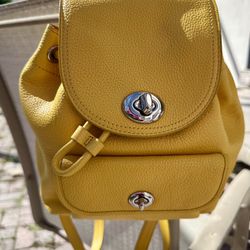Coach Mini Turnlock Rucksack