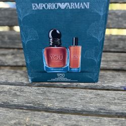 Armani Stronger with you intensely set 50ml
