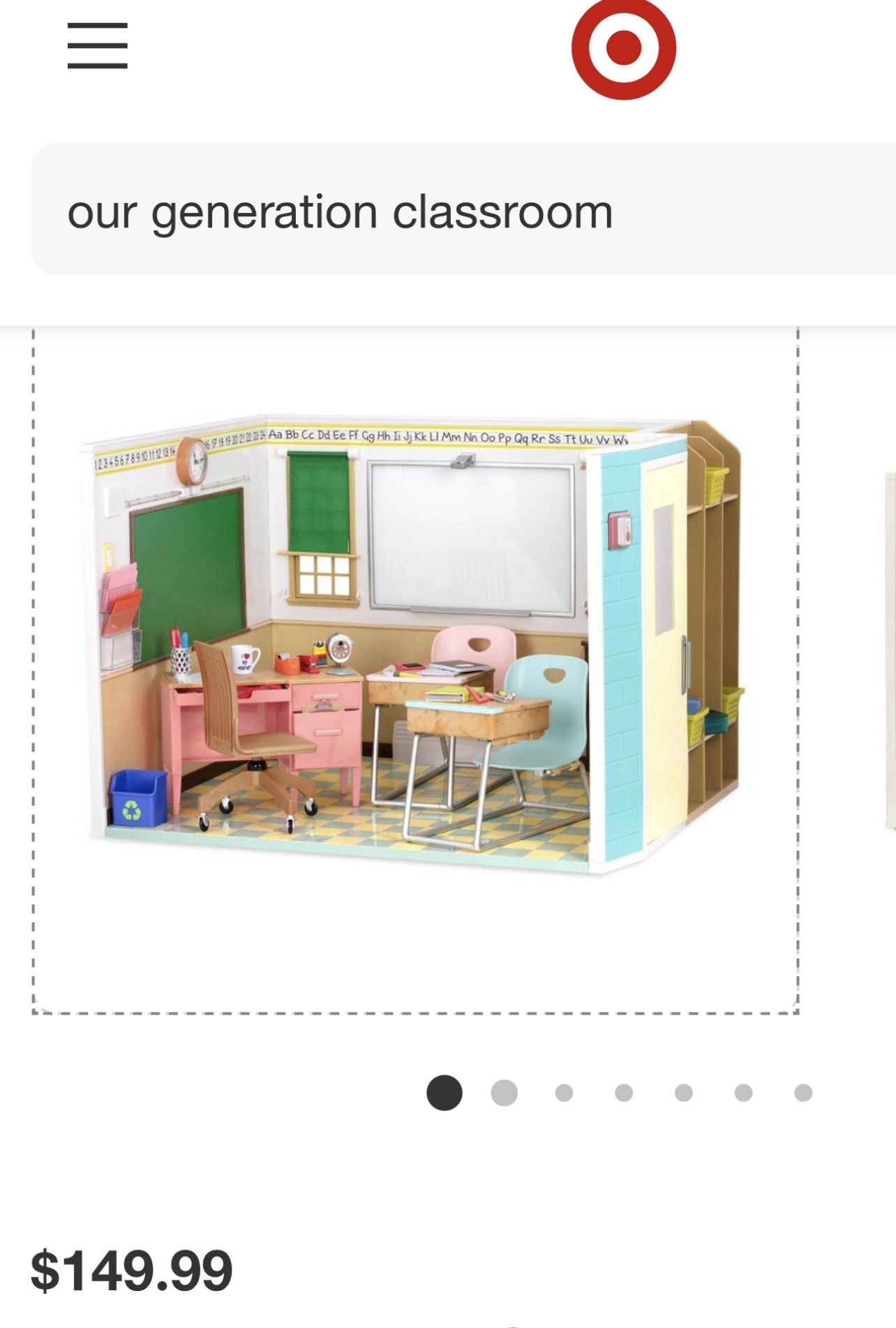Academy School House Class Room 18 Inch Dolls