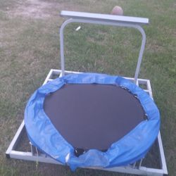 Mini Trampoline With Foldable Frame 