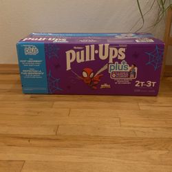 Huggies Pull•Ups Plus+ Diapers (Size 2T-3T) New