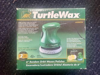 Turtlewax 6” orbit waxer/polisher