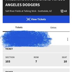 Dodgers vs Dbacks