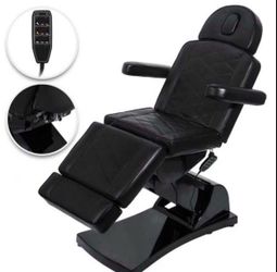 VEVOR 4 Motors Electric Facial Chair Full Electrical Massage Table Dental Bed Aesthetic Adjustable Reclining Chair for Podiatry Tattoo Spa Salon All P