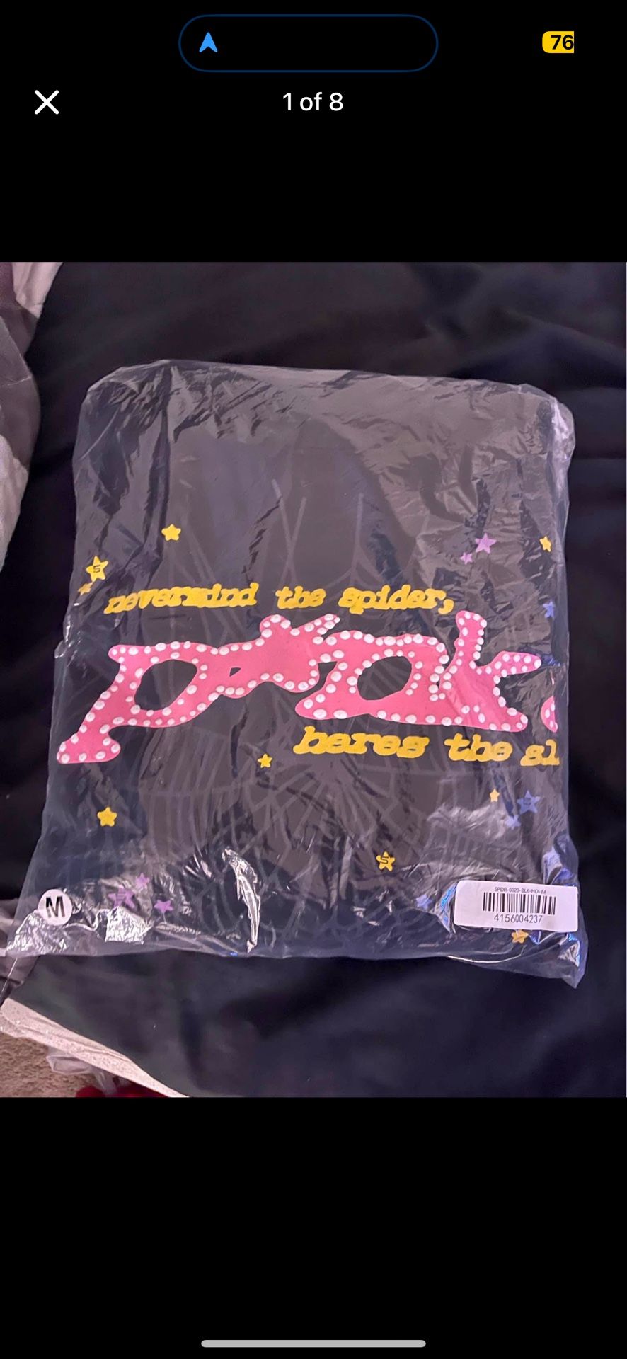Black Sp5der hoodie