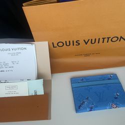Louis Vuitton Swim Card Holder Wallet 