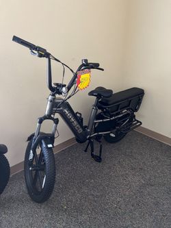 Open Box, Fully Assembled HOVSCO HovCart Family E-Bike 20" Fat Tire Cargo E-Bike