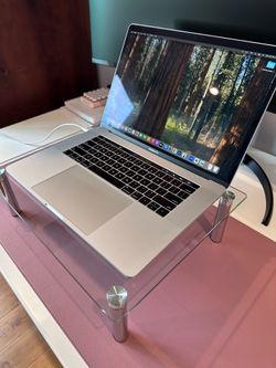 Tempered Glass Monitor Stand | Desk Riser | Aluminum Legs