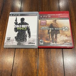 PS3: CALL OF DUTY MODERN WARFARE II & CALL OF DUTY MODERN WARFARE III☀️☀️☀️