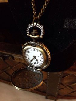 New "Pocket" Watch Necklace