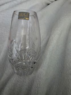 Mikasa Yugoslavia Crystal Vase