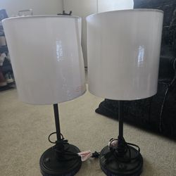 2 Desk Top Lamps 