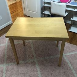 Breakfast nook table with two chairs