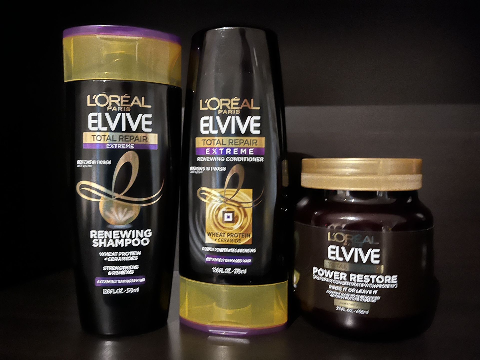 NOW $11.99 (PACK OF 3) SHAMPOO / CONDITIONER AND TREATMENT